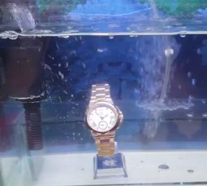 TERLARIS Jam Tangan Wanita Detik dibawah Lingkaran model rantai/dm35cm/tgl aktif