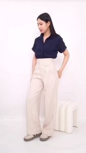 ORO PANTS - Loose Pants Trouser Wanita - Celana Anti Kusut - Celana Kulot Wanita