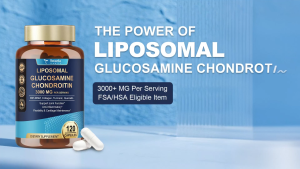 Totaria Liposomal Glucosamine Chondroitin MSM Collagen | FSA-HSA Eligible | Joint Support Supplement 3000 mg Bone Support Flexibility & Cartilage Maintenance for Men & Woman Supplement Non-GMO