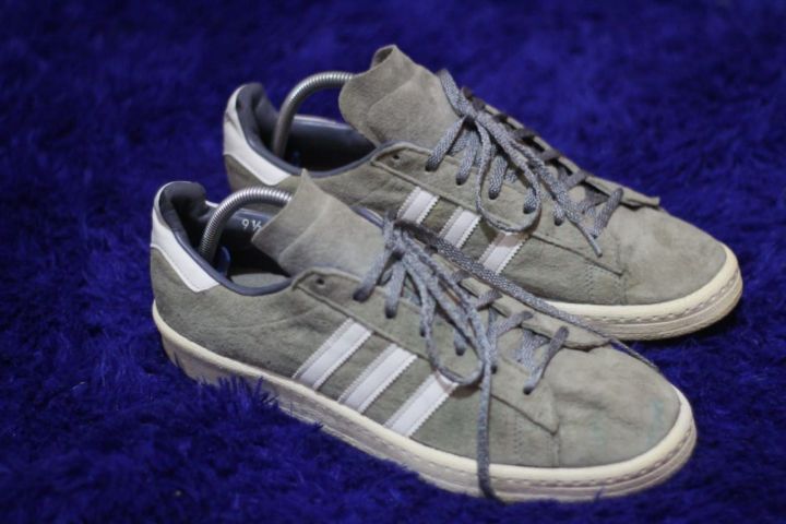 adidas gazelle silver green womens ADIDAS CAMPUS 80s main image 1