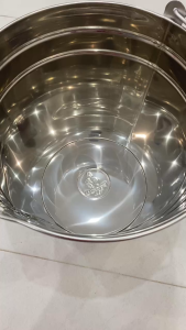 Xô Xách Nước 15L Inox 201 Sáng Bóng