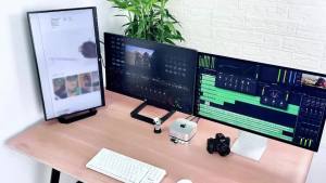 PULWTOP Mac Mini M4 Dock Stand with DP 4K 144Hz & HDMI 4K60 Mac Mini M4 Pro Hub with 4TB NVMe SSD Enclosure (SSD NOT Included)