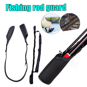 Breathable Fishing Rod Straps Abrasion Resistant Splash Proof Adjustable Design Portable Rod Storage Straps Fishing Gear