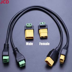 XT60 Connectors Terminal AdapterXT60 To 2Pin Solderless Terminal Adapter For Solar PanelsDrone Model AircraftBalance Charger