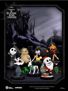 Nightmare Before Christmas Jack Skellington and Vampire Figure Toy