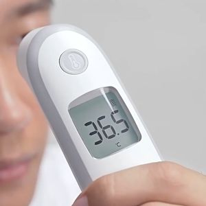 Simple health TH เครื่องวัดไข้ เครื่องวัดอุณหภูมิ เครื่องวัดอุณหภูมิอินฟราเรด infrared thermometer พร้อมสัญญาณเตือนไข้ รับประกันสินค้า 2 ปี