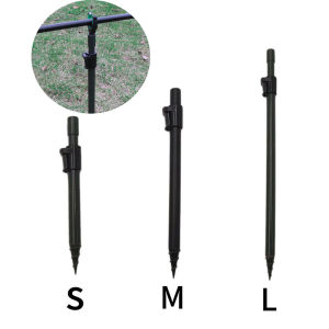 2PCS Carp Fishing Bank Sticks Bankstick Aluminium Rod Pod Support Fishing Accessories