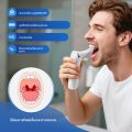 เครื่องล้างช่องปากกำจัดนิ่วทอนซิลแบบไฟฟ้า & ที่ขูดเคลือบลิ้น พร้อมไฟ LED ในตัว ป้องกันกลิ่นปาก ดูแลสุขภาพช่องปาก. 