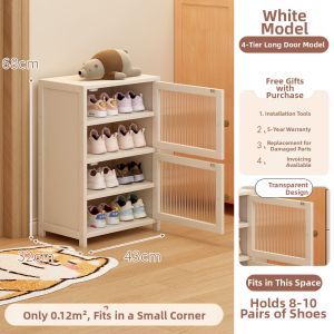 TUOJUE | Children Friendly Space-saving Shoe Cabinet