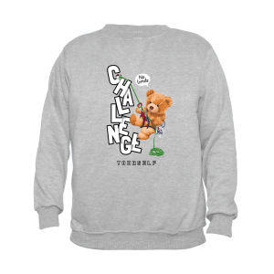 TopOne88 Sweater Basic Crewneck Fleece Pria Wanita Dewasa Sablon DTF Challenge