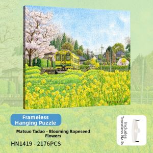3D-JP | Stress Relief Creative Wall Decor 3D Style Framed Puzzle