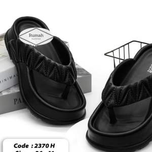 Sandal Flip-Flops Klasik Sandal Wanita Empuk COD hilos 2370 - Bahan Nyaman Ukuran 36-41