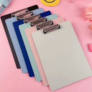 DL OFFICE คลิปบอร์ด สีพาสเทล A4 DL1031 / A5 DL1030 แผ่นรองเขียน คลิปบอร์ดแฟ้ม Clipboard