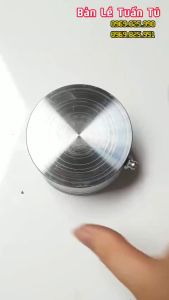 Bản lề xoay dưới D75mm - Chịu lực cửa 500-700kg/ cánh Tuấn Tú (1 CÁI)