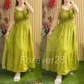 ALI ISLA MAXI LAYERED DRESS FITS SMALL TO 2X. 