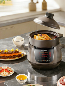 Supor | Multifunctional Home Use Electric Stew Pot for Soup and Porridge Cooking