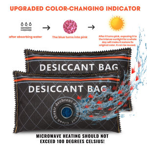 Car Dehumidifier Moisture Killer Bag Reusable Moisture Absorbing Bag Multifunction Silica Gel/Mineral for Wardrobe Shoe Cabinet