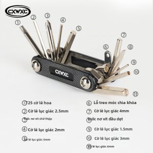 Bộ Dụng Cụ Sửa Chữa Đa Năng Cho Xe Đạp