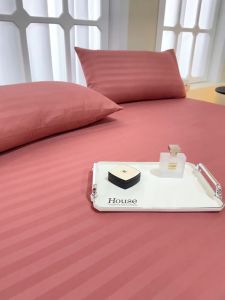 Multifunctional Bedaheet Cotton plain striped presser foot with bed sheet