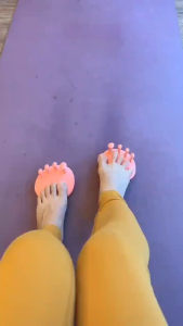 2Pcs Arch Foot Trainer Fitness Leg Toes Plantar Toe Splints Arch Trainer