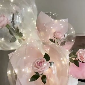 Balon PVC Bobo Balon 10 Inch / Balon Love Bening / Balon Dekorasi / Balon Bulat / Balon Bening / Balon Buket Bunga / Balon Dekorasi Balon Murah Kualitas import