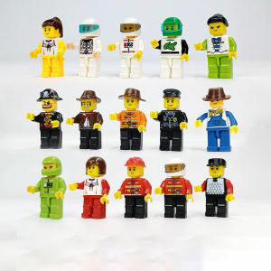 Wange Mini Particle Building Blocks Figures Toys Plastic Cartoon Characters Educational Playsets for Children above 6 Years Old