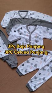 Paket 6PC Setelan Baju Bayi Panjang SNI ZPH31