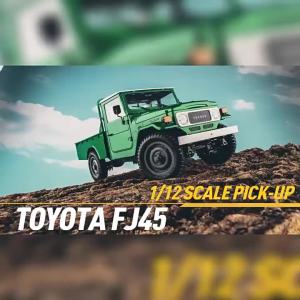 FMS | FMS 1/12 FJ45 Pickup Truck Authentic Authorized Simulation Off-Road Vehicle Model Four-Wheel Drive RTR Remote Control Climbing