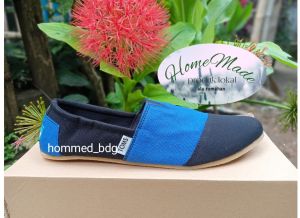 sepatu santai Toms slip on casual pria termurah flat kanvas