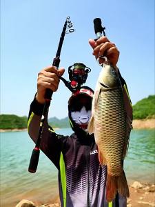 LONGZHISHOU | Adjustable Lightweight Spinning Fishing Rod Large Eyelet