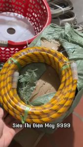 Dây xịt rửa xe áp lực cao101520m dành cho máy xịt rửa áp lực - TẶNG KÈM BÉC XỊT