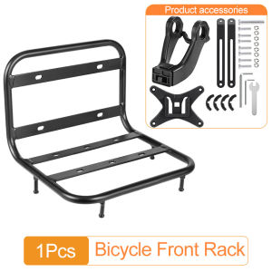 NEWBOLER MTB Bicycle Front Rack Carrier Panniers Bag Luggage Shelf Bracket Trunk For Bicycle Accessories