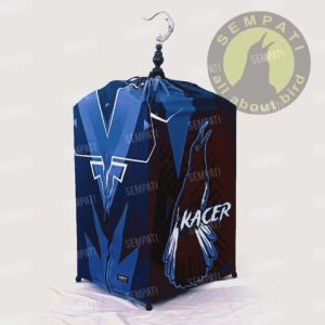 SEMPATI Krodong Kerodong Kotak Full Printing Single Layer Bahan Lotto Super No 2 Kain Cover Penutup Sangkar Kandang Kotak Burung Kenari Kacer