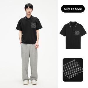 GXG | Fitted Business Casual Chest Pocket Polo Shirt