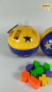 Mainan Anak Puzzle Bola Bongkar Pasang Menyusun Edukasi Acekids -M521