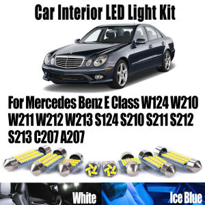 LED Interior Light Car Bulbs Kit Canbus For Mercedes Benz E Class W124 W210 W211 W212 W213 S124 S210 S211 S212 S213 C207 A207