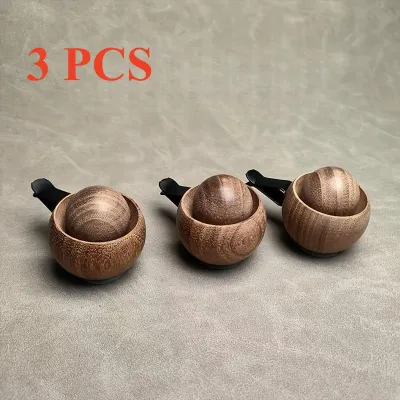 Car & Home Essential Oil Diffuser - Made of Wood Mini Cute Natural Fragrance Diffuser Suitable for Bedroom Living Room Bathroom