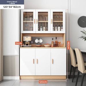 ZHENXUANGE | Multi-purpose Sideboard for Living Room and Kitchen Cabinet