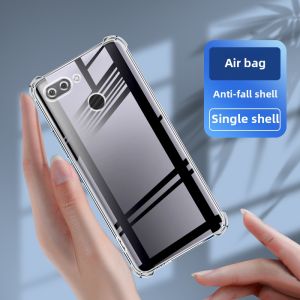 LuBang Redmi6 Silicone Protective Case Anti-Fall Ultra-Thin Soft Edge Full-Coverage Thickened Lens for Men And Women New Models