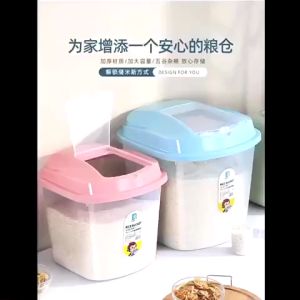 F&F :BONNY Bekas beras /rice bucket /rice dispenser/rice storage /bekas beras 10kg/tong beras