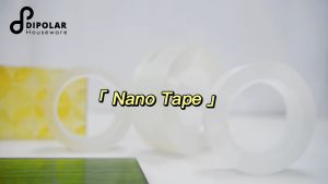 Băng Dính 2 Mặt Trong Suốt DIPOLAR Băng Keo Nano Đa Năng Tái Sử Dụng - DBD01