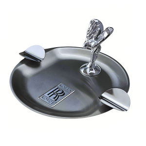 Luxury Stainless Steel Cigar Ashtray Office Gift High-End Aesthetic Small Golden Man Ashtray Commercial Use Creative Gift