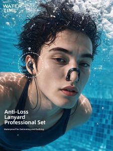 WATERTIME | Waterproof Earplugs and Nose Clip Set For Swimming Bathing