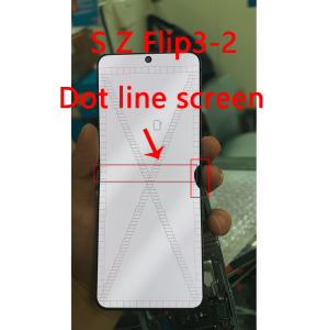 With Defect Burn Shadows LCD For Samsung Z Flip 3 SM-F7110 F711 F711B LCD Display Touch Screen Assembly Replacement Parts LCD