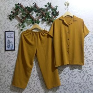 BAJU SETELAN CRINGKEL WANITA LD110 I CEKH I BAJU TIDUR WANITA SANTAI BUSUI TERMURAH TERLARIS