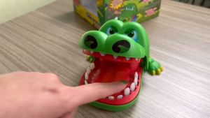 Crocodile Dentist Fun Toys Trick Game Toy Bite Finger Game Funny Toy Visual & Reactivity Training Parent-child Interaction