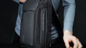 NEW ARRIVAL Bange 7566 11-inch iPad Bag (36x20.5x10.5cm 7.7L 0.6kg) Waterproof Polyester Multi-Compartment Soft Handle iPad Protection Pocket Back Hidden Pocket Side & Front Pockets Anti-Theft Design with Lockable Meta Buckle YKK Quality Zipper