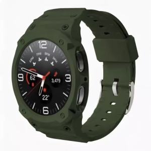 Silicone Strap TPU Case For Samsung Galaxy Watch 8 40mm 44mm Band Bracelet Wristband Galaxy Watch 8 Protect Cover Integrated