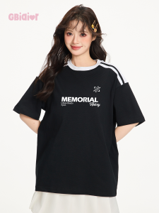 Gbiaior | Fashion Splicing and Color Blocking Cotton T-Shirt