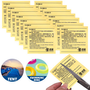 5/10 PCS Transparent PVC Self-adhesive Nylon Sticker Outdoor Tent Repair Tape Hovercraft Repair Waterproof Multi-Function Patch